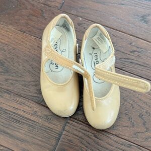 Revolution Kids Beige Mary Jane tap Shoes